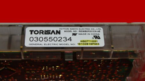 Part # WB27T10231 | 191D2818P003 | GE Oven Control Board (overlay good - White)