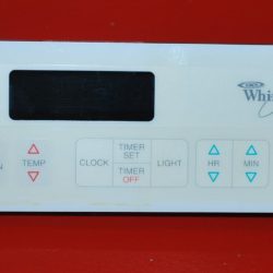 Part # 6610057 | 3196217 - Whirlpool oven Control Board (used, overlay good - Yellow)
