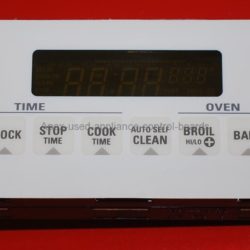 Part # WB12K0005 | 191D1001P005 - $99 GE Oven Control Board (used, overlay good - Bisque)