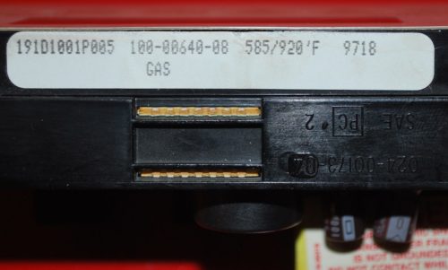 Part # WB12K0005 | 191D1001P005 - GE Oven Control Board (used, overlay good - Bisque)