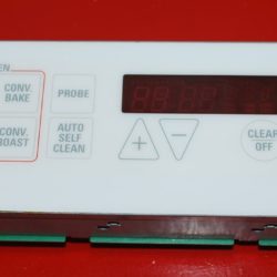 Part # WB27X5519 | WB27X5534 - GE Oven Control Board (used, overlay very good - White)
