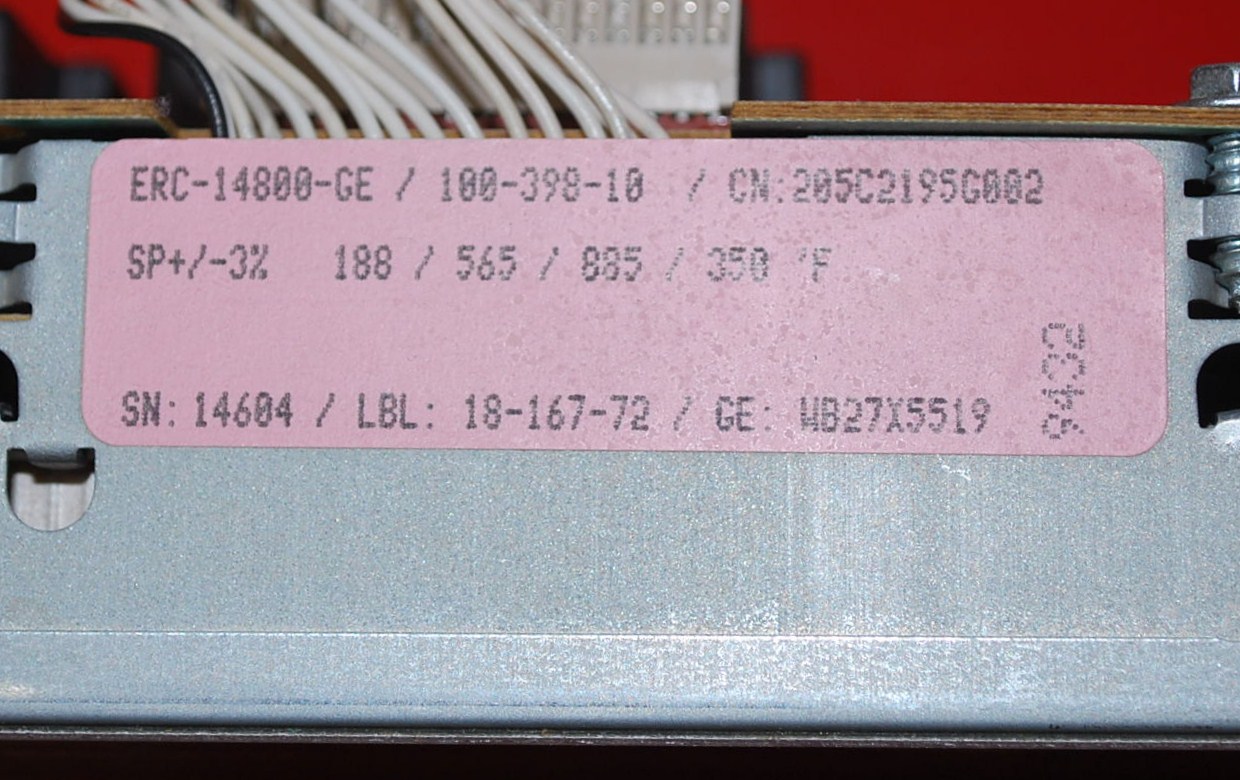 GE Oven Part WB27X5519, WB27X5534 89 Save BIG! Buy It Used!