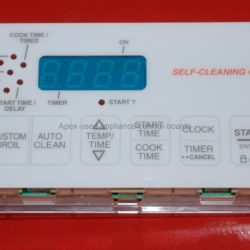 Part # 9754130 - Estate Oven Control Board (used, overlay good - White)