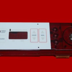 Part # WB27X5525, 164D2851P007 GE Oven Control Electronic Board (used, overlay good)