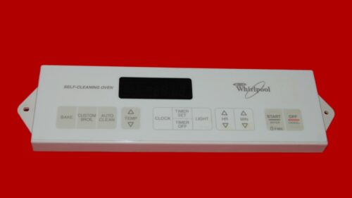 Part # WP6610316 | 6610317 | 8522481 | Whirlpool Oven Control Board (overlay fair - Bisque)