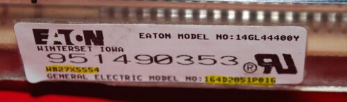 Part # WB27X5554 | 164D2851P016 | GE Oven Control Board (overlay fair - Black)