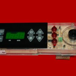 Part # WB27X5554 | 164D2851P016 | GE Oven Control Board (overlay fair - Black)