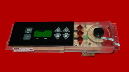 Part # WB27X5554 | 164D2851P016 | GE Oven Control Board (overlay fair - Black)