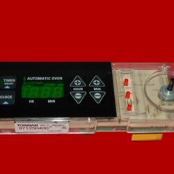 Part # 164D3147G002 | GE Oven Control Board (overlay good - Black)