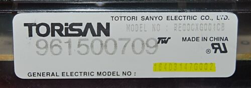 Part # 164D3147G002 | GE Oven Control Board (overlay good - Black)