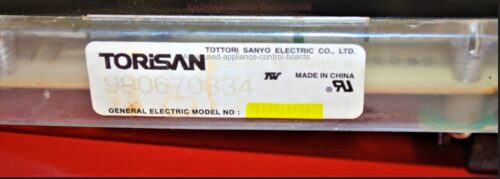 Part # WB27X10129, 164D3147G023 GE Oven Control Board (used, overlay good - Black)