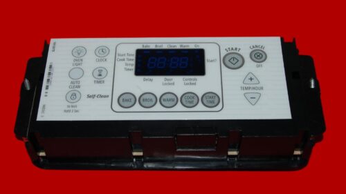 Part # W10831410 | W10114376 | Whirlpool Oven Control Board (overlay good - White)