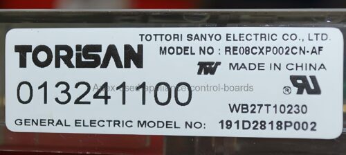 Part # WB27T10230 | 191D2818P002 | GE Oven Control Board (overlay good - White)