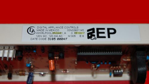 Part # WP6610316 | 6610317 | 8522481 | Whirlpool Oven Control Board (overlay fair - Bisque)