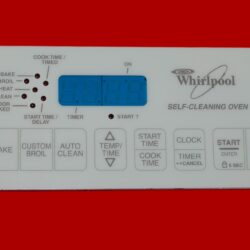 Part # 6610314 | 8522478 | Whirlpool Oven Control Board (overlay good - Bisque)