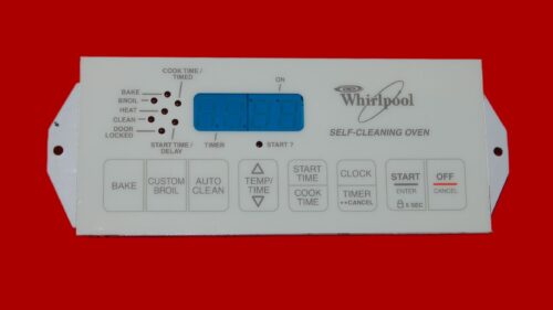 Part # 6610314 | 8522478 | Whirlpool Oven Control Board (overlay good - Bisque)