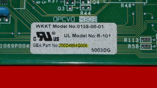 GE Refrigerator Control Board - 200D4854G006