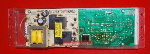 Part # 164D3147G007 - GE Oven Electronic Control Board (used, overlay good - white)
