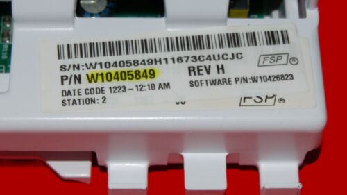 Whirlpool Washer Control Board - W10405849 | W10480104