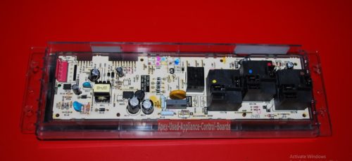 Part # WB27K10206, 183D9935P006 GE Oven Electronic Control Board (used ,overlay fair)