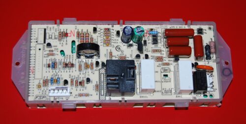 Part # 6610454, 9760301 Whirlpool Oven Electronic Control Board (used, overlay good - Yellow)