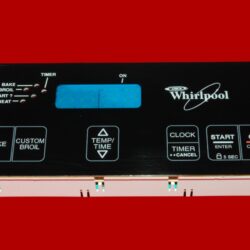 Whirlpool Oven Control Board - 6610148 | 8053151 (overlay fair - Black)