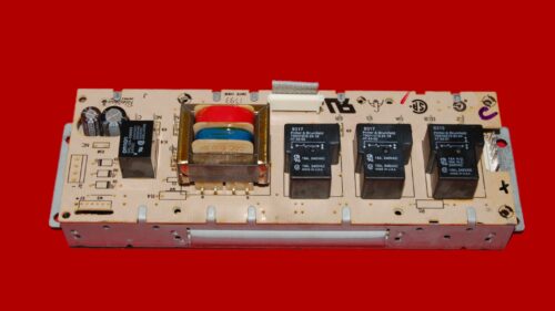 GE Oven Control Board 100-375-11 | WB27K5073 | OEM Used Tested (overlay fair - Black)