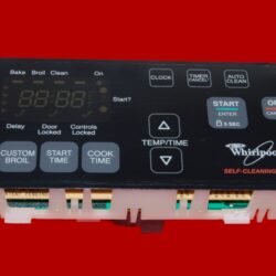 Whirlpool Oven Control Board - 6610453 | 9760300 (overlay fair - Black)