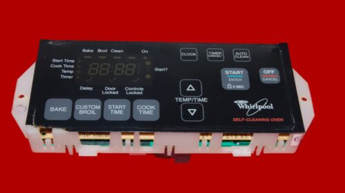 Whirlpool Oven Control Board - 6610453 | 9760300 (overlay fair - Black)