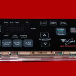 Part # WP6610449 | 6610449 | 9761112 | Whirlpool Gas Oven Control Board (overlay fair - Black)