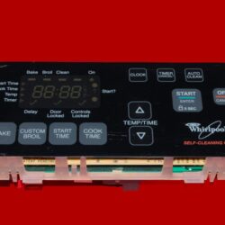 Whirlpool Oven Control Board 6610453 | 9760300 | OEM Used Tested (overlay fair - Black)