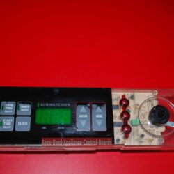Part # WB27X5524, 164D2851P010 GE Oven Electronic Control Board (used, overlay fair)