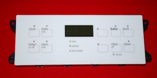 Part # 316557101 Frigidaire Gas Oven Electronic Control Board (used, overlay fair - White)
