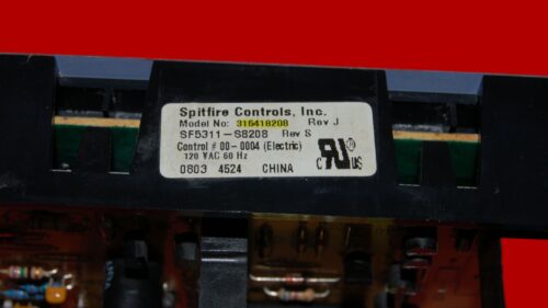 Part # 316418208 | Kenmore Oven Control Board (overlay good - White)