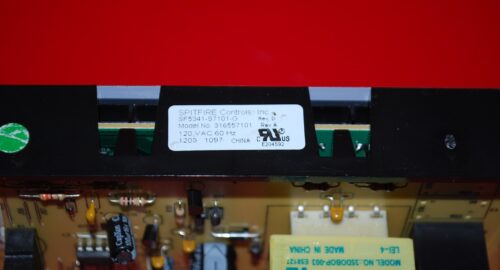 Part # 316557101 Frigidaire Oven Electronic Control Board (used, overlay fair)