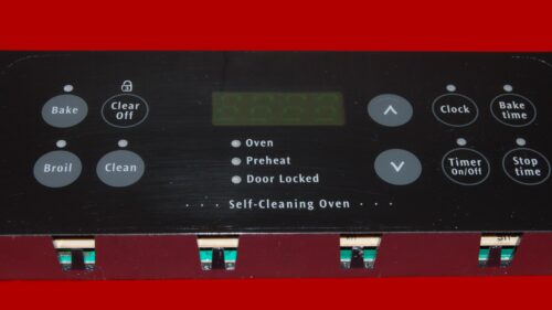 Part # 316207511 | Frigidaire Oven Control Board (overlay fair - Black)