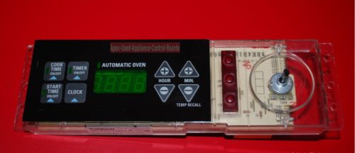 Part # 164D3147G006 GE Oven Electronic Control Board (used, overlay good)