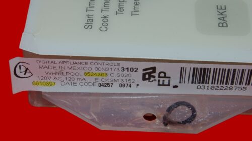 Part # WP6610457 | 6610397 | 8524303 | Whirlpool Oven Control Board (overlay fair - Yellow)