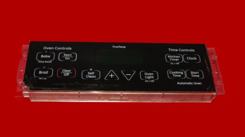GE Oven Control Board WB27K10206 | 183D9935P006 | OEM Used Tested (overlay fair - Black)