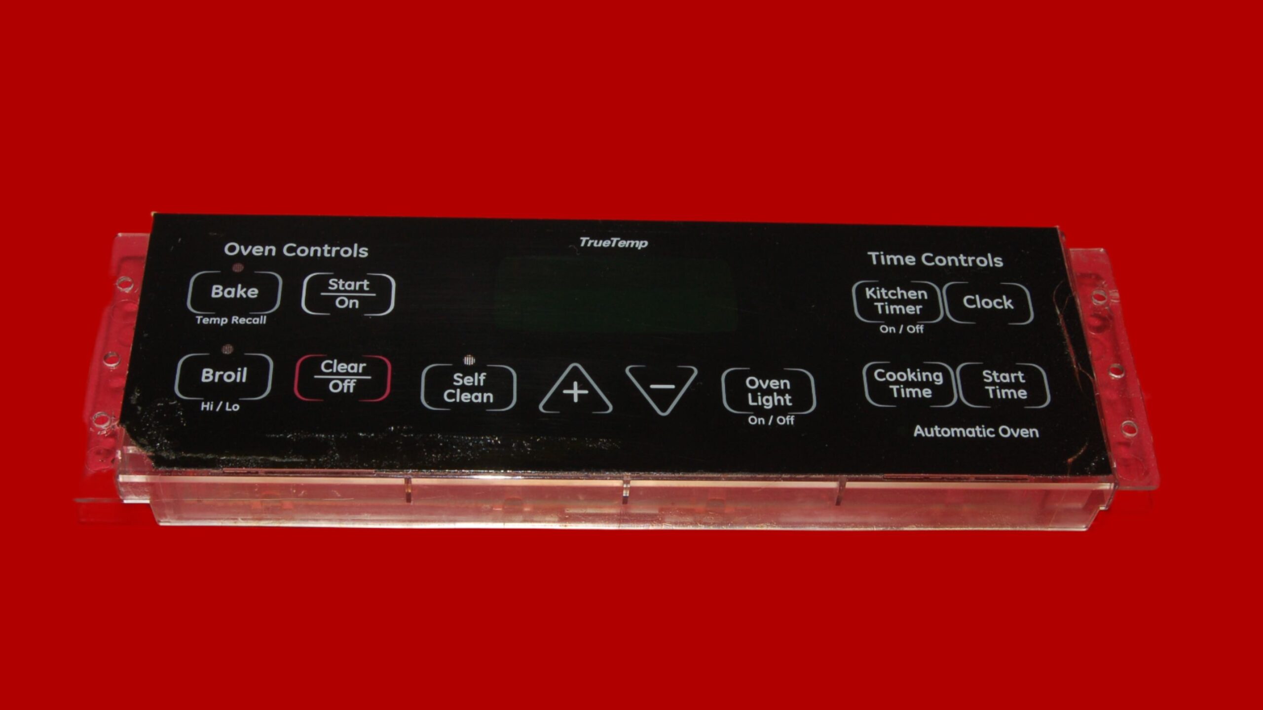 GE Oven Control Board WB27K10206 | 183D9935P006 | OEM Used Tested (overlay fair - Black)