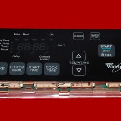 Whirlpool Gas Oven Control Board 6610449 | 9761112 | OEM Used Tested (overlay fair - Black)