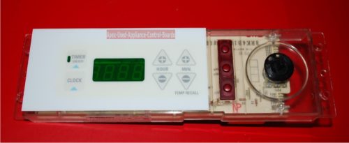 Part # 164D3147G021 GE Oven Electronic Control Board (used, overlay good)