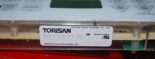 Part # WB27T11311 | 164D3147G017 - GE Oven Control Board (used)