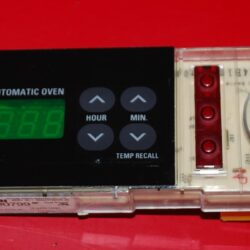 Part # 191D2037G002, WB50T10057 GE Oven Electronic Control Board (used, overlay fair - Black)