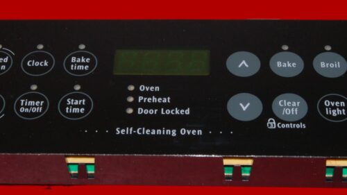 Part # 316557205 | 316418305 | Frigidaire Oven Control Board (overlay fair - Black)