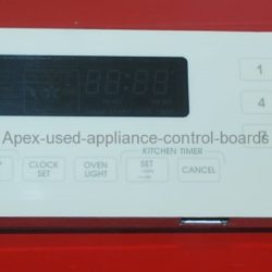 Part # 9750918 | 41390709 - Kitchen Aid Oven Control Board (used, overlay good - Almond)