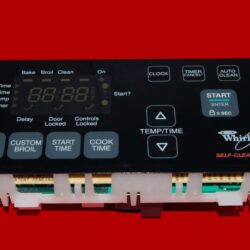 Part # WP6610456 | 6610453 | 9760300 | Whirlpool Oven Control Board (overlay fair - Black)