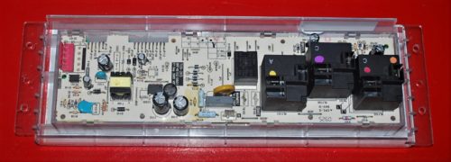 Part # WB27T10816, 191D3776P007 - GE Oven Control Board (used, overlay good - White)