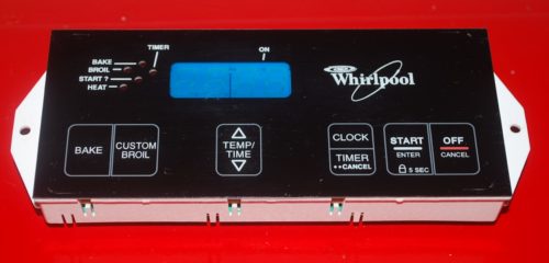 Part # 6610148 | 8053151 - Whirlpool Oven Control Board (used, overlay good - Black)