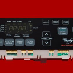 Part # WP6610456 | 6610453 | 9760300 | Whirlpool Oven Control Board (overlay fair - Black)